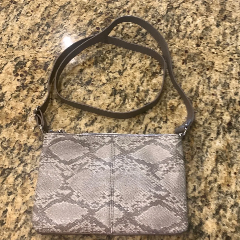 Thirty-one snake print crossbody or clutch, NWOT | offer in description